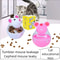 Interactive Cat Treat Puzzle Toy Mouse Tumbler Slow Feeder Ball For Cats And Kittens 7