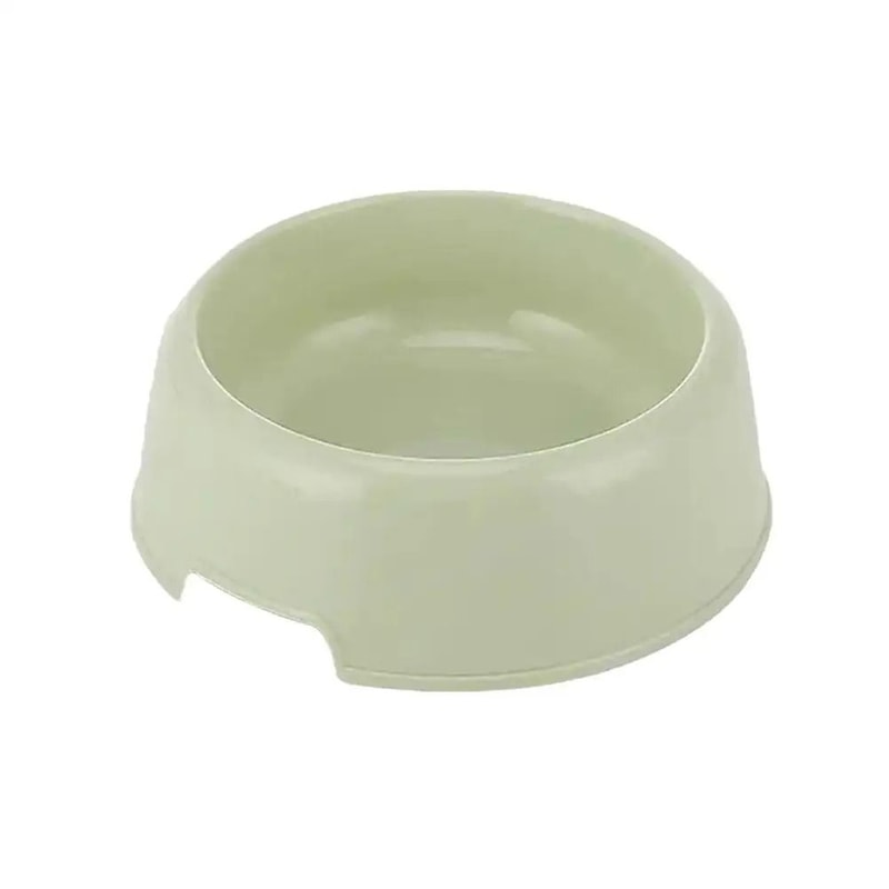 Candy Color Pet Food Bowl Lightweight Plastic Feeding Bowl For Cats And Small Dogs 6