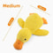 Calming Duck Squeaky Plush Toy For Dogs And Puppies 2