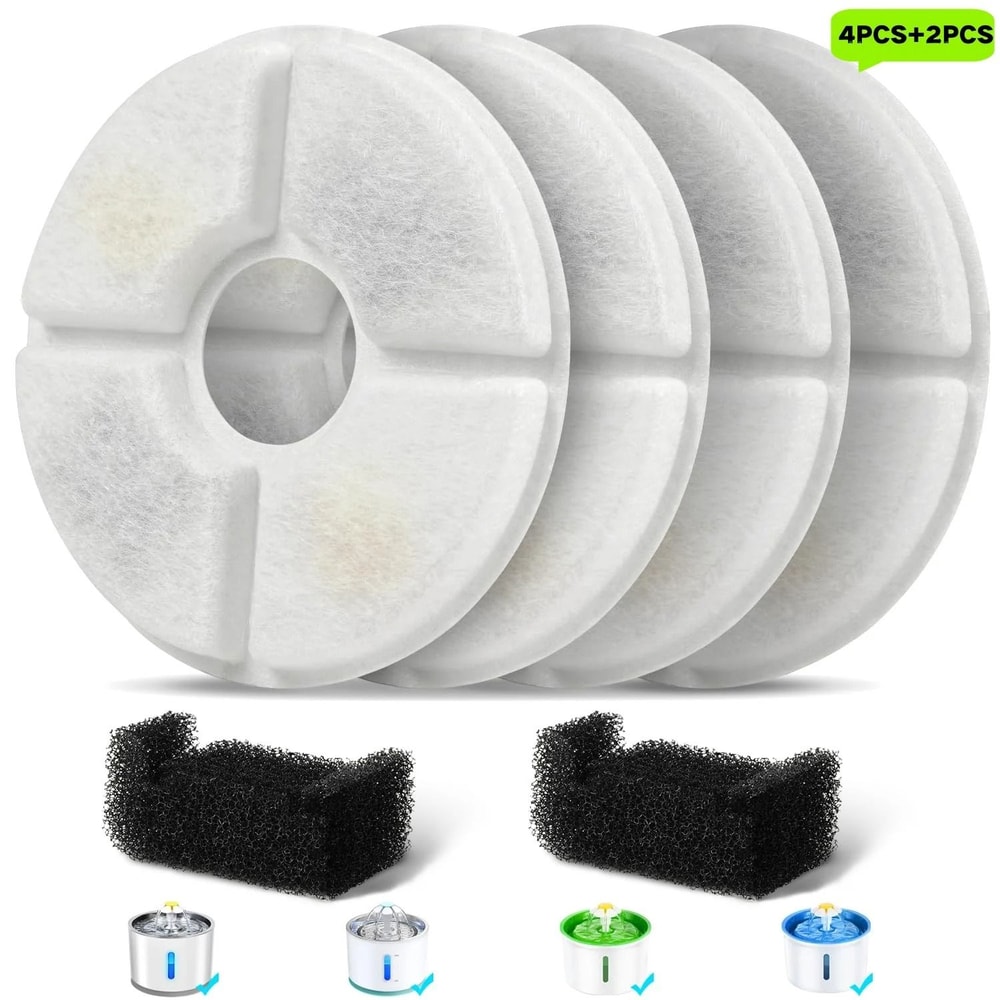 Multi Filtration Cat Water Fountain Filter Replacement Set 1