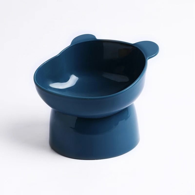 Elevated Tilted Pet Food Bowl For Cats And Dogs 4