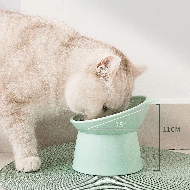 Elevated Tilted Pet Food Bowl For Cats And Dogs 7