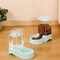 Large Capacity Automatic Pet Feeder And Water Dispenser Set 7
