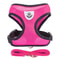 Adjustable Mesh Pet Harness Vest And Leash Set For Cats And Small Dogs 8