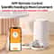 ROJECO Smart Automatic Double Pet Feeder With WiFi Control 7