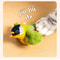 Interactive Realistic Bird Sound Catnip Plush Cat Toy 4