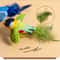 Interactive Realistic Bird Sound Catnip Plush Cat Toy 5