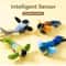 Interactive Realistic Bird Sound Catnip Plush Cat Toy 8