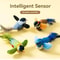 Interactive Realistic Bird Sound Catnip Plush Cat Toy 8