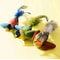 Interactive Realistic Bird Sound Catnip Plush Cat Toy 0
