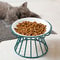 Whisker Friendly Ceramic Cat Bowl With Anti Tip Stand 10