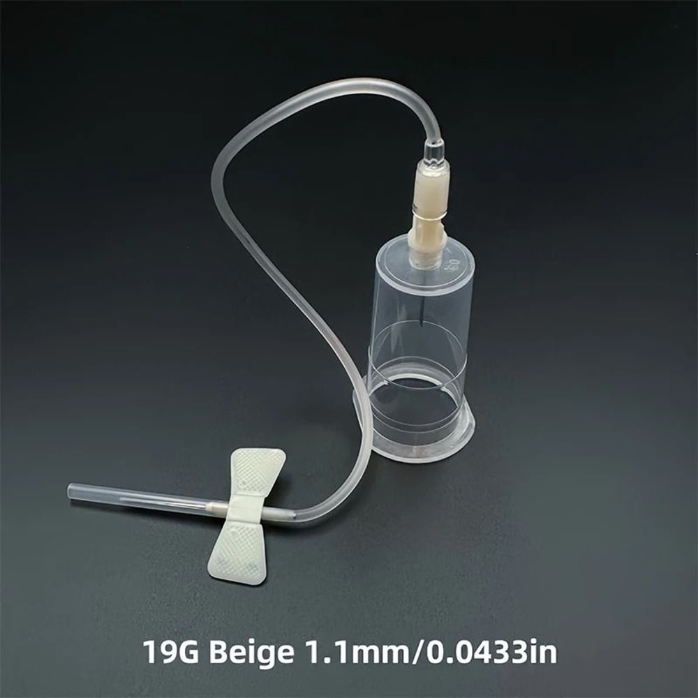 Disposable Butterfly Blood Collection Needle Set For Veterinary Pet Care 2