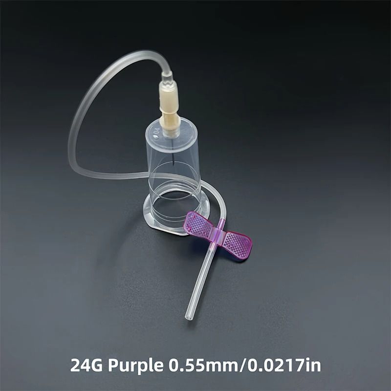 Disposable Butterfly Blood Collection Needle Set For Veterinary Pet Care 4