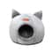 Cute Cat Head Shape Warm Sleep Cave Bed For Cats 0