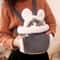 Winter Warm Plush Cat Backpack Carrier For Outdoor Travel 6