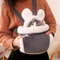 Winter Warm Plush Cat Backpack Carrier For Outdoor Travel 6