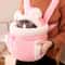 Winter Warm Plush Cat Backpack Carrier For Outdoor Travel 7
