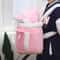 Winter Warm Plush Cat Backpack Carrier For Outdoor Travel 8