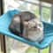 Sunny Window Hanging Cat Hammock Bed With Climbing Frame Support 8