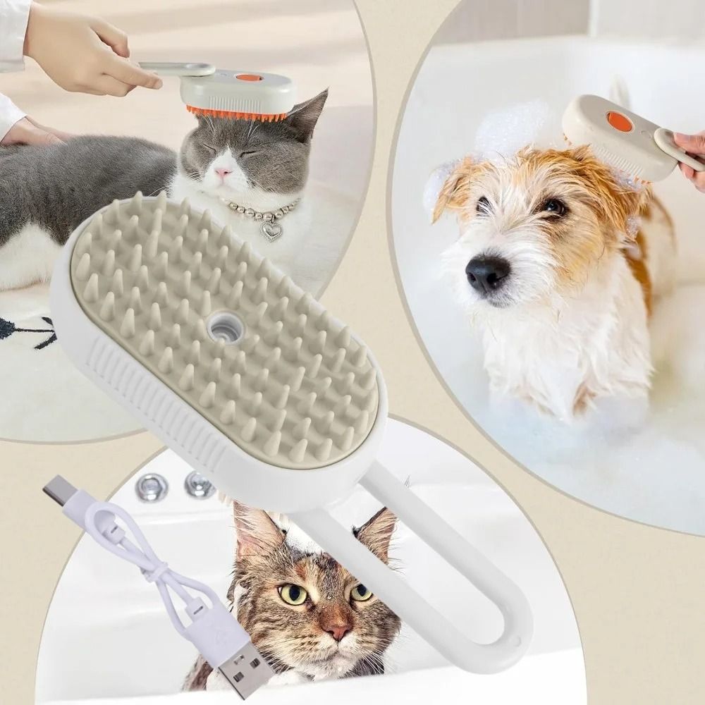 Self Grooming Cat Corner Scratcher Massage Comb With Catnip 9