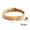 Colorful Paw Print Adjustable Pet Collar With Bell 2