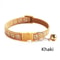 Colorful Paw Print Adjustable Pet Collar With Bell 2