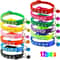 Colorful Paw Print Adjustable Pet Collar With Bell 28