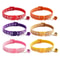 Colorful Paw Print Adjustable Pet Collar With Bell 27