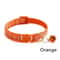 Colorful Paw Print Adjustable Pet Collar With Bell 9