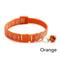 Colorful Paw Print Adjustable Pet Collar With Bell 9
