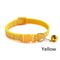Colorful Paw Print Adjustable Pet Collar With Bell 12