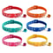 Colorful Paw Print Adjustable Pet Collar With Bell 26