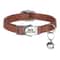 Personalized PU Leather Cat Collar With Engraved ID Nameplate 5