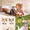 Personalized PU Leather Cat Collar With Engraved ID Nameplate 6
