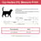 Personalized PU Leather Cat Collar With Engraved ID Nameplate 7