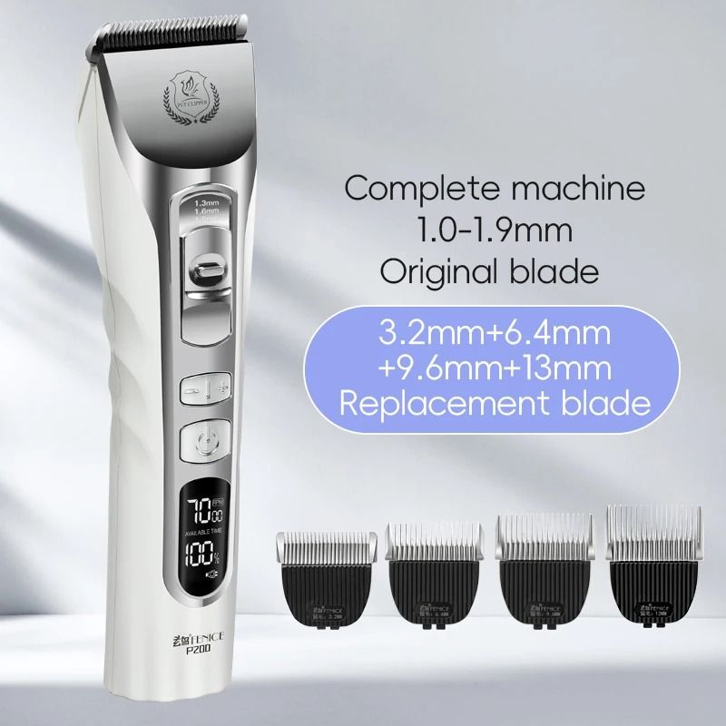 Fenice Cordless Pet Grooming Clippers With LCD Display 18