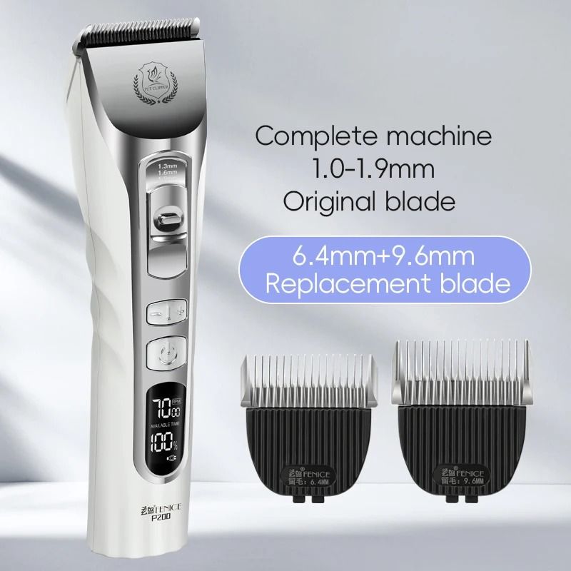 Fenice Cordless Pet Grooming Clippers With LCD Display 16