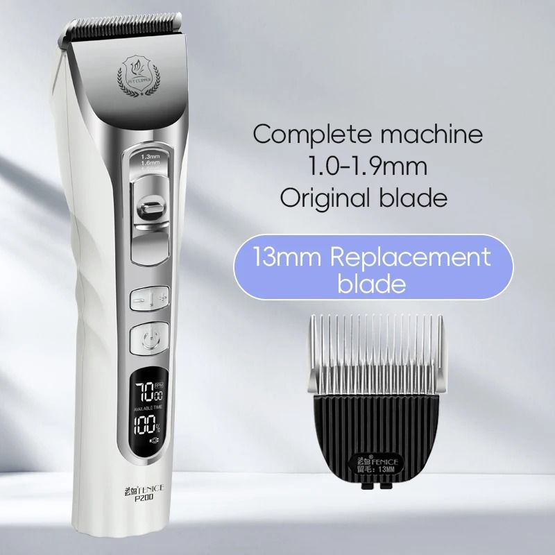 Fenice Cordless Pet Grooming Clippers With LCD Display 4