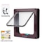 Smart 4 Way Locking Pet Door Secure Cat And Dog Flap Door With Direction Control 2