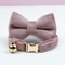 Adjustable Cat Collar With Bow Tie Engraveable Safety Buckle And Comfortable Fit 18