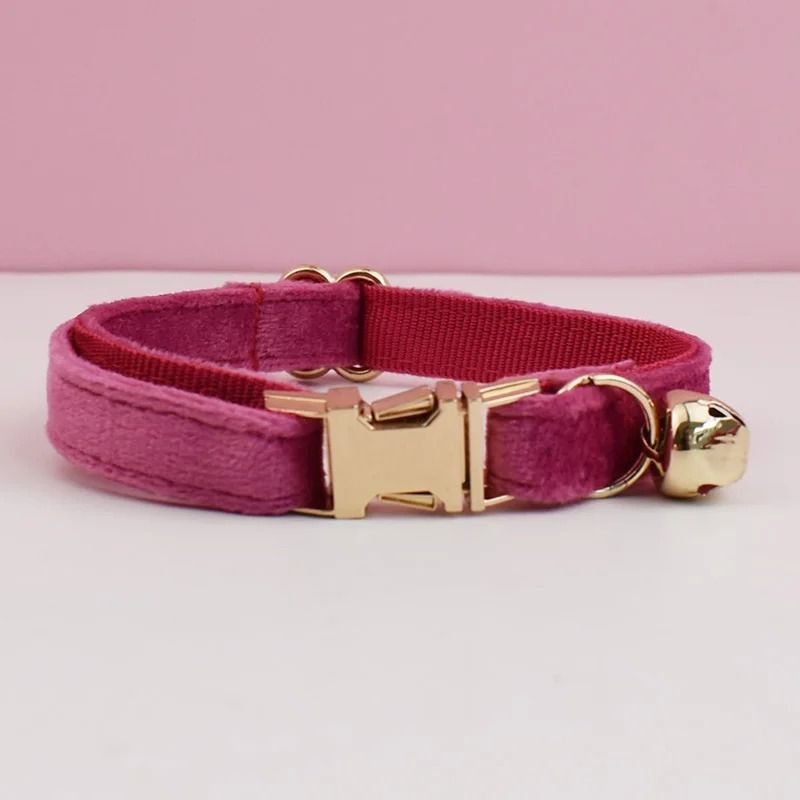 Adjustable Cat Collar With Bow Tie Engraveable Safety Buckle And Comfortable Fit 3
