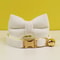 Adjustable Cat Collar With Bow Tie Engraveable Safety Buckle And Comfortable Fit 23