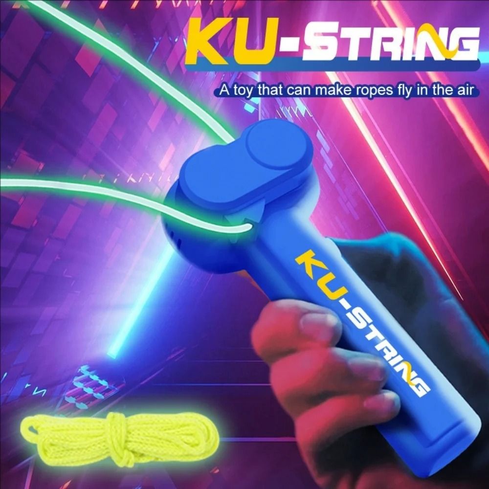 Luminous Rope Launcher Toy Interactive Night Play Toy For Cats And Dogs 7