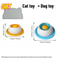 Pet Lick Mat Slow Feeder Interactive Snack Bowl For Dogs And Cats Dental Care Training Toy 4