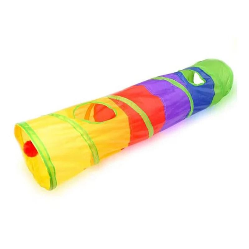 Collapsible Cat Tunnel Play Tube Interactive Indoor Outdoor Toy For Cats And Puppies 1