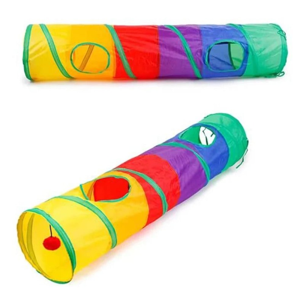 Collapsible Cat Tunnel Play Tube Interactive Indoor Outdoor Toy For Cats And Puppies 4