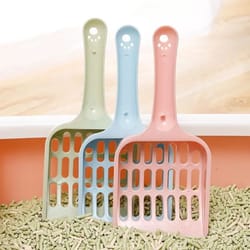 cat litter scoop hollow mesh tofu litter shovel for easy pet waste cleaning