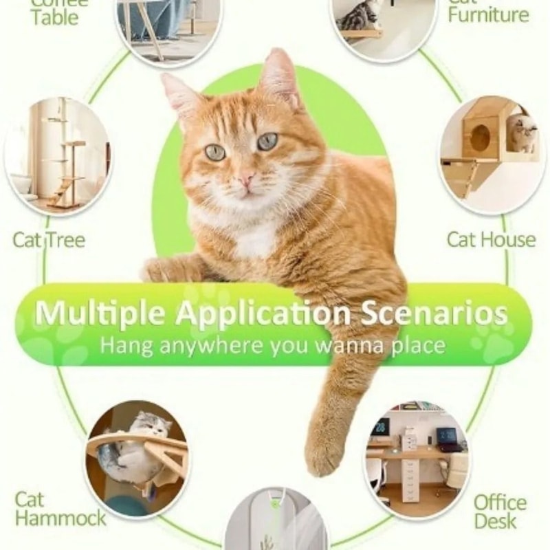 Automatic Rebound Door Hanging Cat Toy With Mice Interactive Indoor Exercise Teaser 3