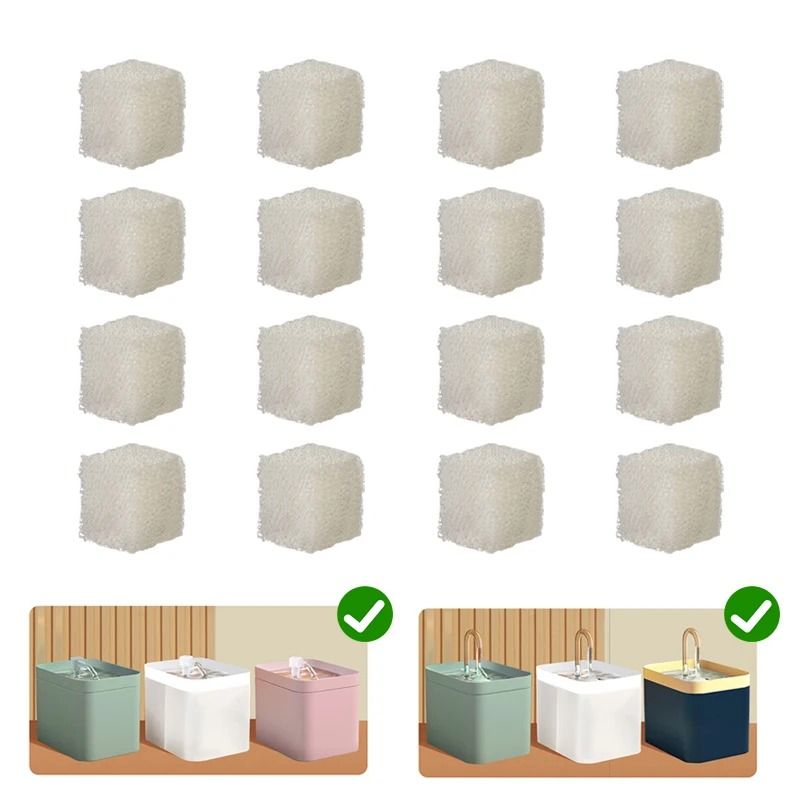 Pet Water Dispenser Replacement Filter Sponge For Cat And Dog Water Fountains 0