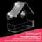 Clear Acrylic Window Bird Feeder Hanging Outdoor Bird House With Suction Cups 6